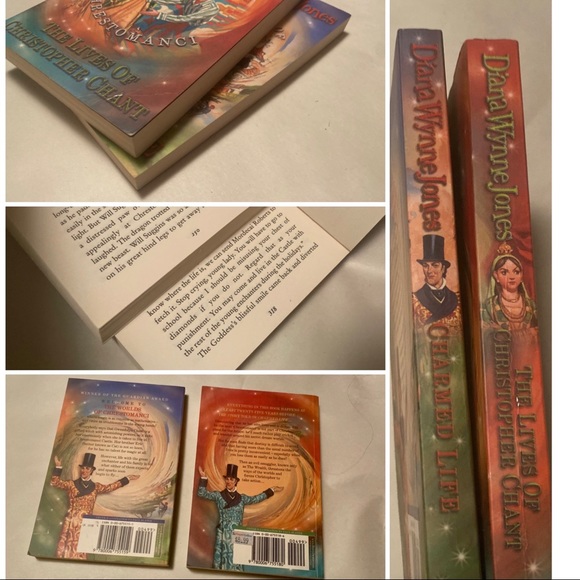 🎉2/30 Set of 4 Fantasy YA Novels Series Sampler Charlie Bone & Chrestomanci - Picture 7 of 12